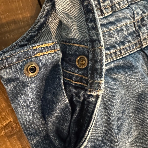 Baby Organic Cotton Denim Overalls - Picture 4 of 6